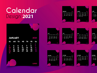 calendar 2021 design template calendar 2021 calendar 2021 design template design grapicsdesign