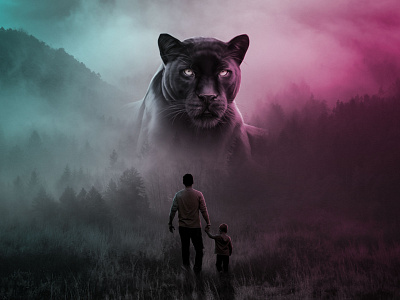Big Panther - Fantasy Manipulation Photoshop alien photoshop tutorial for beginners