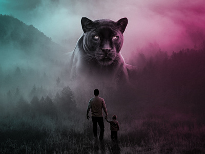 Big Panther - Fantasy Manipulation Photoshop