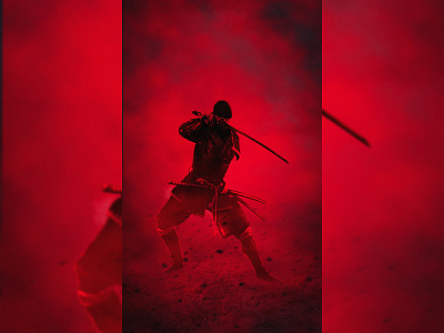 Ninja Samurai - Fantasy Artwork Photoshop