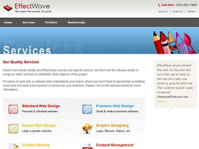 Effectwave Web Design