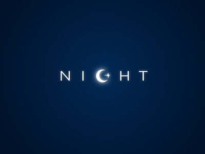 Night Concept concept graphic idea logo night