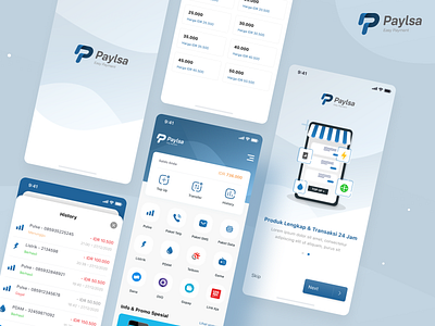 Paylsa - Payment Point Online Bank app design finance likeforlike mobileapps ui uidesign uiux ux uxdesign