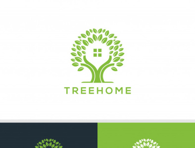 tree home logo vector 79530 24