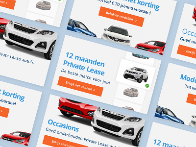 Justlease.nl content design branding car content content design rebranding ui visual design website