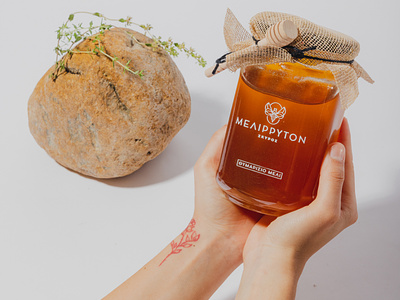 Melirriton Honey Packaging branding graphic design honey logo