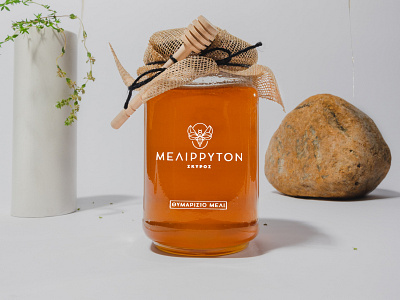 Melirriton Honey Branding design flatdesign greece illustration illustrator logo