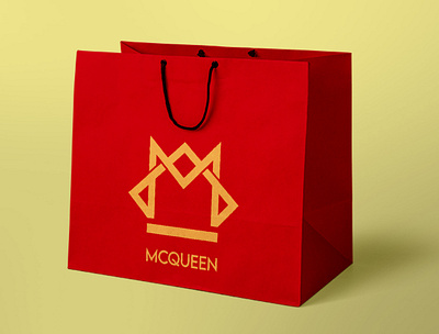 Mcqueen branding design fashion brand icon illustration logo logo design logodesign marketing vector