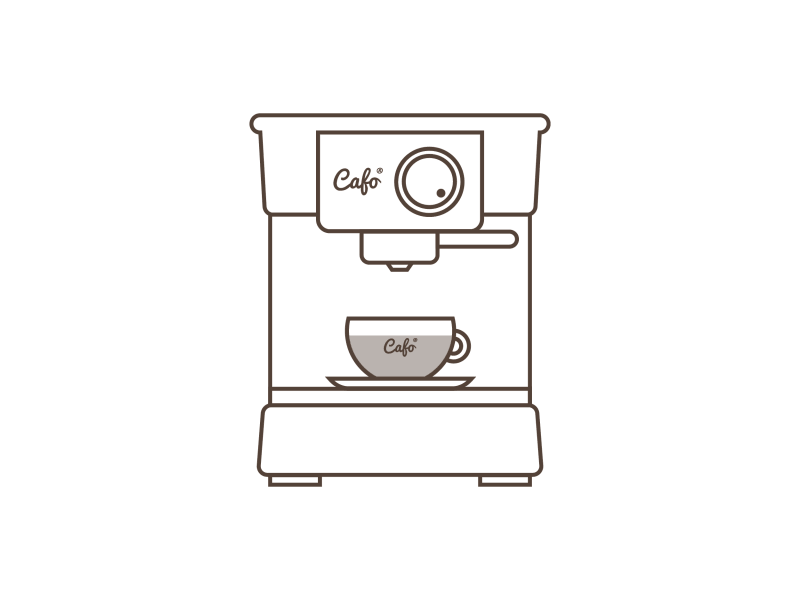 coffee machine animation coffee cup machine motion