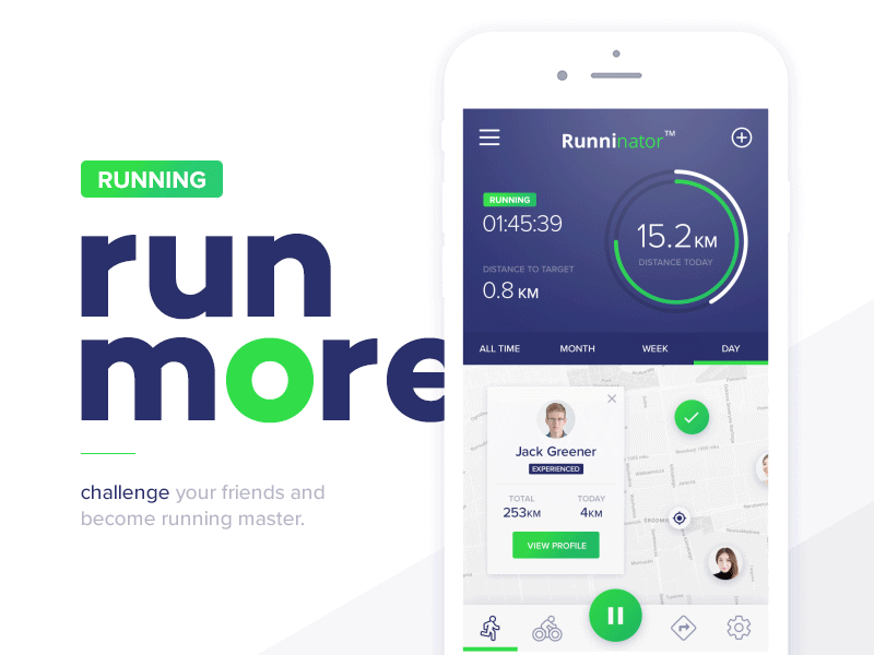 Runninator Mobile App