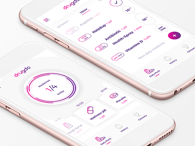 Drugdo app app design application health medication medicine mobile app ui ux