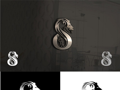 S lion logo design branding design design art designs drawing dribbble best shot dribbbleweeklywarmup illustration initial logo lionlogo logo sketch slogo