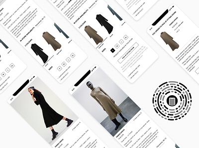 App Clip concept design app design appclip clothing retail store shopping app userinterface userinterfacedesign zara