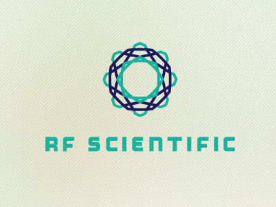 rf scientific identification logo opos