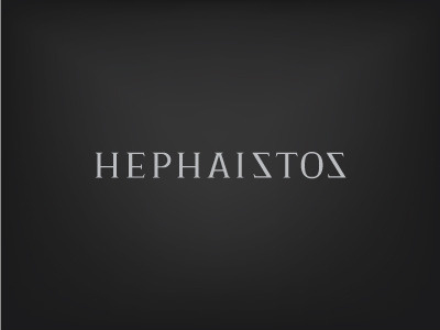 Hephaistos swatches branding logo swatch typography