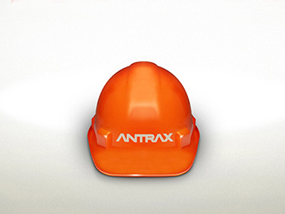 Antrax icon antrax branding helmet icon illustration opos