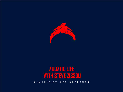 aquatic life with steve zissou poster