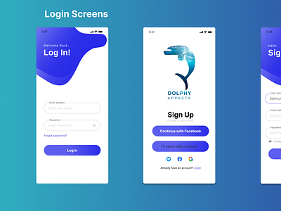 Login Screen Interface Design by SURAJ SHARMA on Dribbble