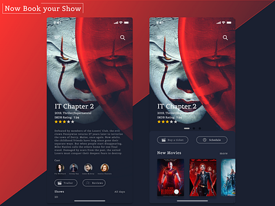 Movie Booking Application Interaction Design