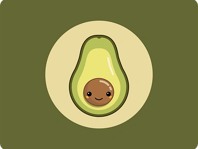 Avocato Jr. Jr. adorable aguacate art avocado character cute cute art design food food illustration healthy food healthyfood illustration illustration art illustrator smile vector vector art vector illustration