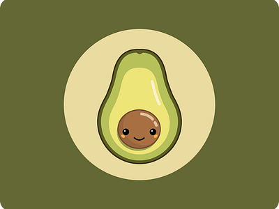 Avocato Jr. Jr. adorable aguacate art avocado character cute cute art design food food illustration healthy food healthyfood illustration illustration art illustrator smile vector vector art vector illustration