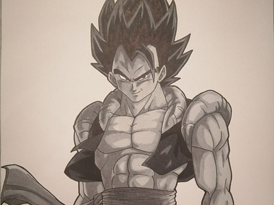 [Drawing] Gogeta from Dragon Ball Z