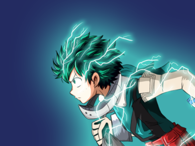 Digital Painting - My Hero Academia - Deku