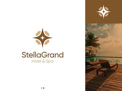 Stella Grand - Hotel and Spa concept branding design figma hotel logo luxury minimal relaxing spa vector