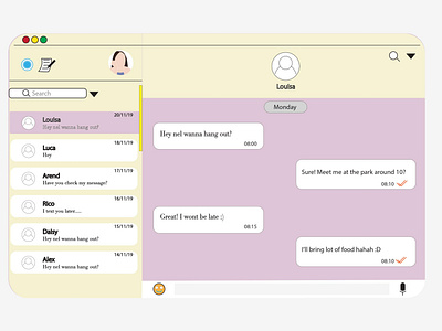 Web version for chatting