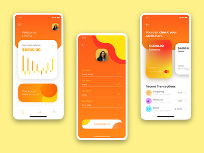 Pay Bees - UI/UX Design For Payment App