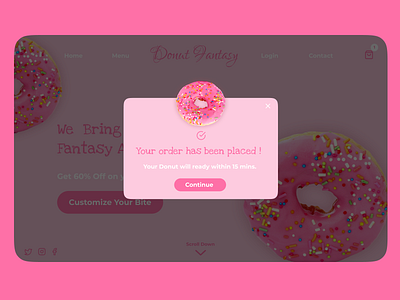 Pop-Up/Overlay | Daily UI  016