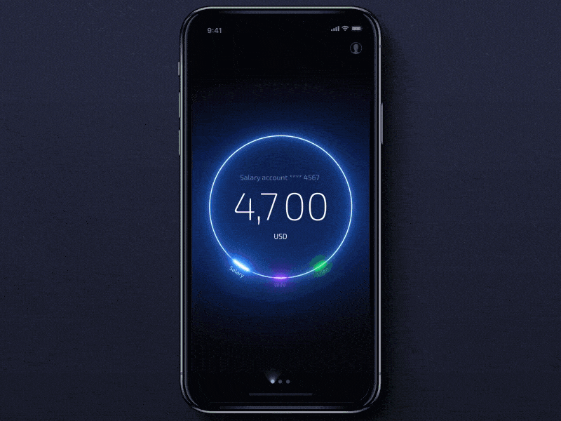 Light Bank App UX/UI Design Concept by UXDA