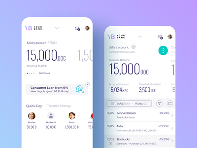 Banking App UX/UI Design