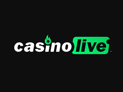 CasinoLive Logo Design