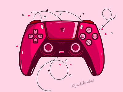 joystick vector art by mshowkat