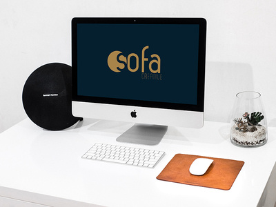 Imac On White Desk Free Mockup By Claudiu Adar Dribbble Imac On White Desk Free Mockup