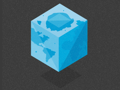 Square world earth