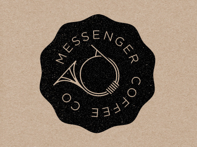 Messenger coffee co coffee logo