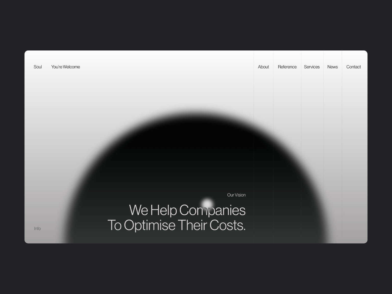 SOUL design et studio graphic design interface minimal ui ux web website