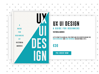 Daily UI #75 - Pre-Order blue book dailyui design graphic graphicdesign illustrator pre order preorder ui ui design uidesign uiux ux design uxdesign vector white