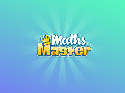 Maths Master - Game Logo alexa amazon echo brain games game logo master maths voice