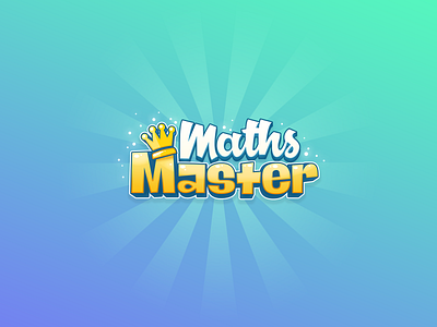 Maths Master - Game Logo alexa amazon echo brain games game logo master maths voice