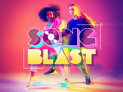 Song Blast - Alexa Skills alexa amazon blast design game graphic gui interface music song songs trivia ui