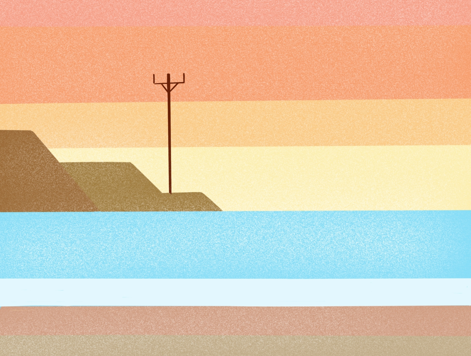 Flat Tides by Bettina Edwin on Dribbble