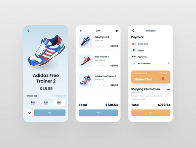 Daily UI Challenge #02: Credit Card Checkout