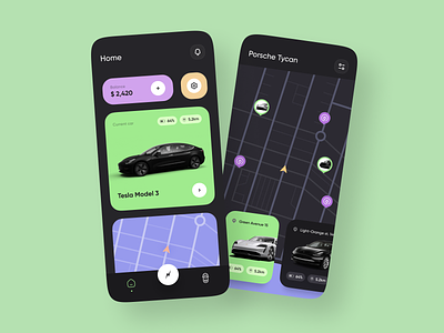 PlugShare App Redesign app booking car charge concept design electro electrocar map mobile mobile app design plug plugshare rental ronas it search tesla ui ux