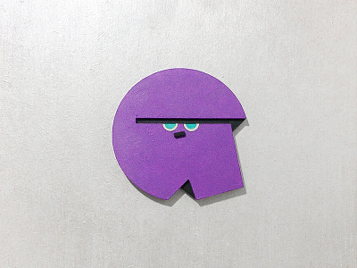 G for grumpy 36daysoftype acrylicpainting character design graphic grumpy handmade illustration lettering timletsgo timvandenbroeck woodrelief