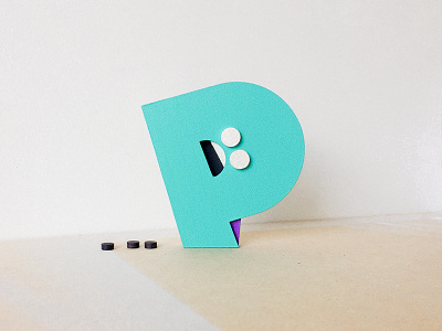 P for panic artwork character cute design graphic handmade illustration illustrator letter lettering minimal photography