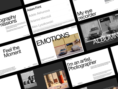 ALMUMN – Exploration art direction branding design editorial editorial design layout minimal typography ui web design website
