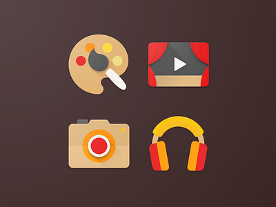 Material Kids App Icons